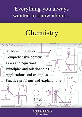 chemistry everything you always wanted to know about self teaching guide 1st edition sterling education