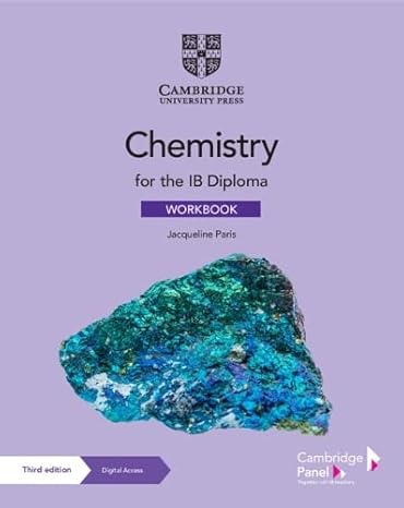 chemistry for the ib diploma workbook with digital access 3rd edition jacqueline paris 1009052675,