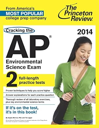 cracking the ap environmental science exam 2014 edition 1st edition princeton review 0804124183,