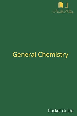 general chemistry pocket guide reference guide to general chemistry 1st edition neatnotes publishing