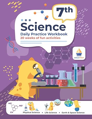 7th grade science daily practice workbook 20 weeks of fun activities 1st edition argoprep 1951048520,