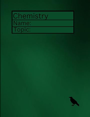 high school notepad class jotter and homework book for secondary school education in chemistry 1st edition