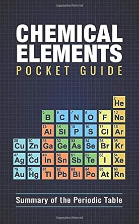 chemical elements pocket guide detailed summary of the periodic table 1st edition coventry house publishing