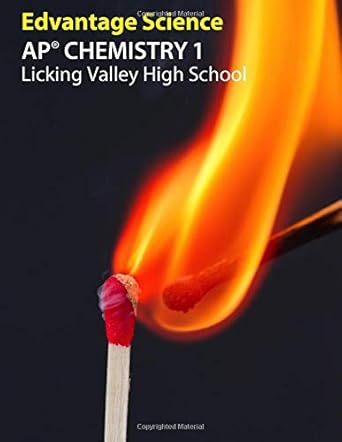 ap chemistry 1 licking valley high school 1st edition cheri smith ,gary davidson ,megan ryan ,chris toth