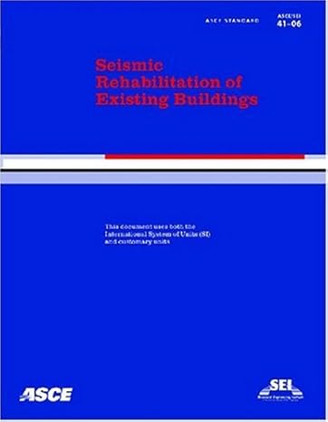 seismic rehabilitation of existing buildings seismic rehabilitation of existing buildings 1st edition