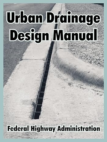 urban drainage design manual 1st edition federal highway administration 1410220664, 978-1410220660