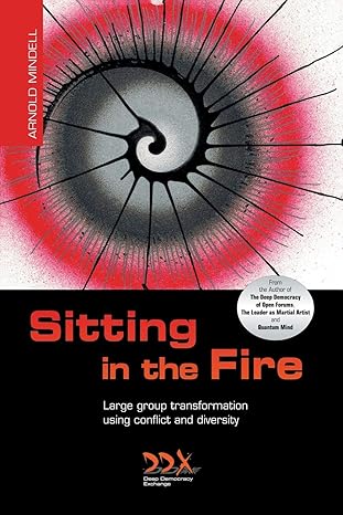 sitting in the fire large group transformation using conflict and diversity 1st edition arnold mindell