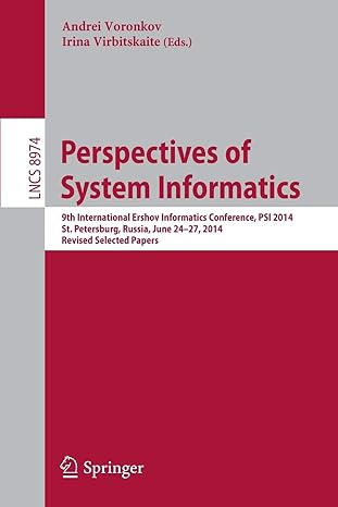 perspectives of system informatics 9th international ershov informatics conference psi 2014 st petersburg