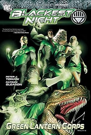 blackest night green lantern corps 1st edition peter j. tomasi ,patrick gleason 1401228054, 978-1401228057