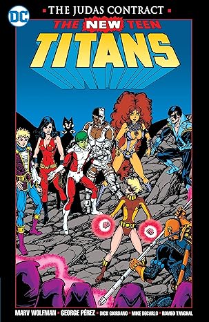 new teen titans the judas contract new edition new edition marv wolfman ,george perez 1401276911,