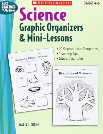 science graphic organizers and mini lessons 1st edition maria l. chang 0439548969, 978-0439548960