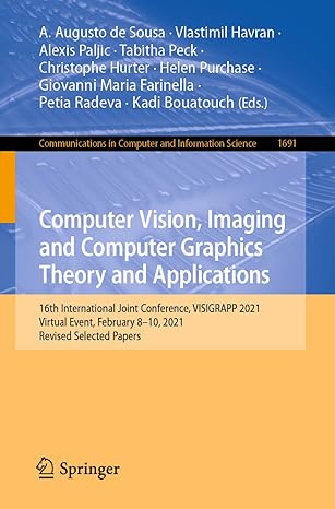 computer vision imaging and computer graphics theory and applications th international joint conference