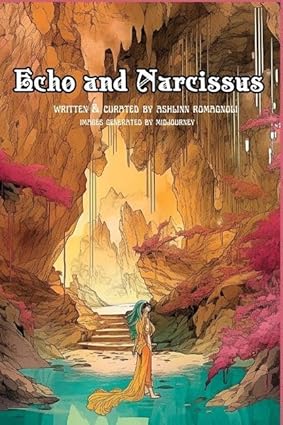 echo and narcissus a greek myth graphic novella powered by ai 1st edition ashlinn romagnoli 979-8987372753