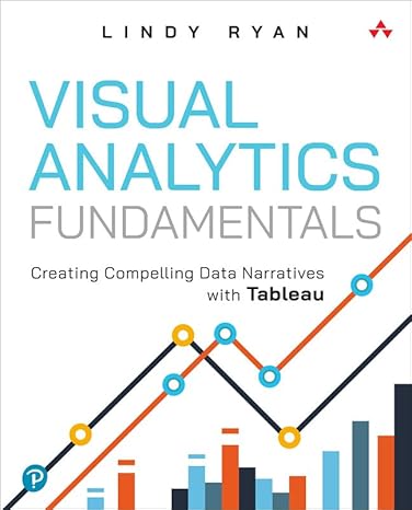 visual analytics fundamentals creating compelling data narratives with tableau 1st edition lindy ryan