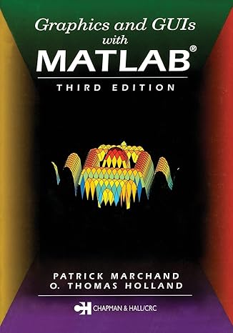 graphics and guis with matlab 3rd edition o. thomas holland ,patrick marchand 1584883200, 978-1584883203