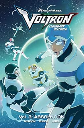 voltron legendary defender vol 3 absolution 1st edition mitch iverson ,rubine ,beni lobel 1941302696,