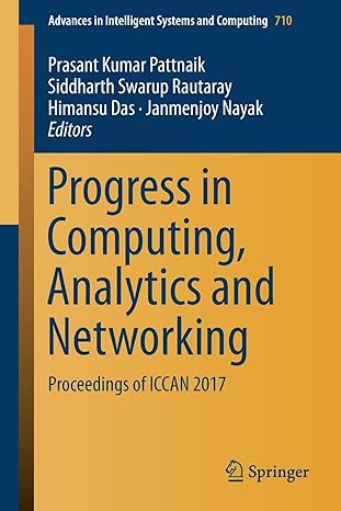 progress in computing analytics and networking proceedings of iccan 2017 1st edition prasant kumar pattnaik