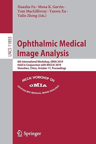 ophthalmic medical image analysis 6th international workshop omia 2019 held in conjunction with miccai 2019