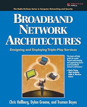 broadband network architectures designing and deploying triple play services designing and deploying triple