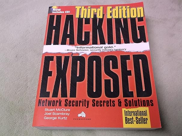 hacking exposed network security secrets and solutions 3rd edition stuart mcclure ,joel scambray ,george