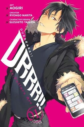 durarara re dollars arc vol 1 manga 1st edition ryohgo narita ,aogiri 0316272159, 978-0275930479