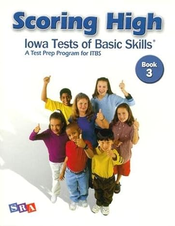 scoring high iowa tests of basic skills grade 3 1st edition wright group/mcgraw-hill 0075728168,