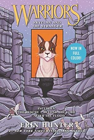 warriors manga skyclan and the stranger 3 full color warriors manga books in 1 1st edition erin hunter ,james