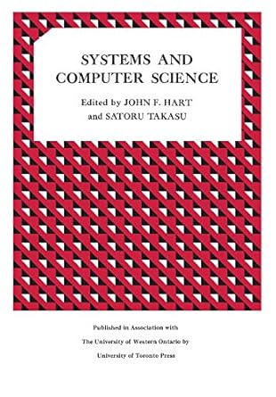 systems and computer science proceedings of a conference held at the university of western ontario september