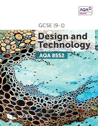 aqa gcse design and technology 8552 1st edition m j ross 1910523100, 978-1910523100