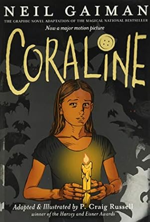 coraline the graphic novel 1st edition neil gaiman ,p. craig russell 0060825456, 978-0060825454