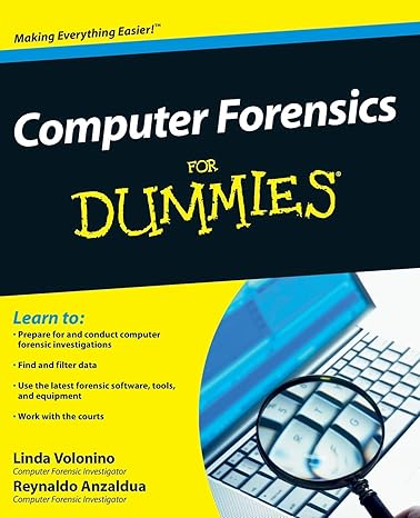 computer forensics for dummies 1st edition carol pollard ,reynaldo anzaldua 0470371919, 978-0470371916