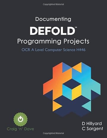 documenting defold programming projects ocr a level computer science h446 1st edition mr david hillyard, mr