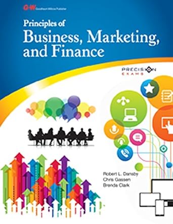 principles of business marketing and finance 1st edition robert l dansby ,chris gassen ,brenda clark