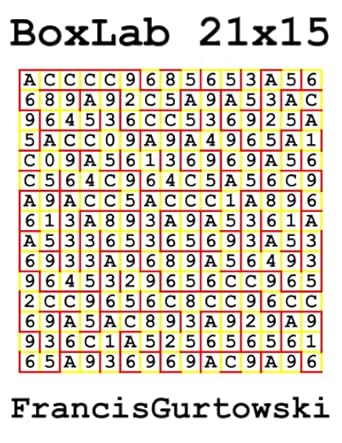 boxlab 21x15 584 dots and boxes endgames 1st edition francis gurtowski b09jbqdnzr, 979-8494613004