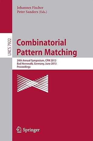 combinatorial pattern matching 24th annual symposium cpm 2013 bad herrenalb germany june 17 19 2013