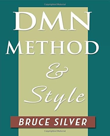 dmn method and style the practitioners guide to decision modeling with business rules 1st edition bruce