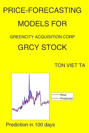 price forecasting models for greencity acquisition corp grcy stock 1st edition ton viet ta b0949899bw,