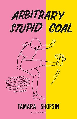 arbitrary stupid goal 1st edition tamara shopsin 125018391x, 978-1250183910