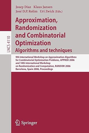 approximation randomization and combinatorial optimization algorithms and techniques 9th international