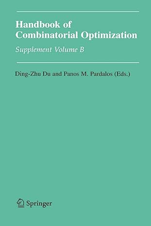 handbook of combinatorial optimization supplement volume b 1st edition ding-zhu du ,panos m. pardalos