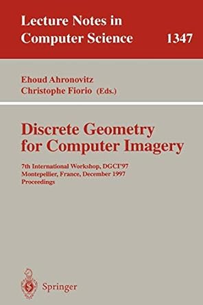 discrete geometry for computer imagery 7th international workshop dgci 97 montpellier france december 3 5