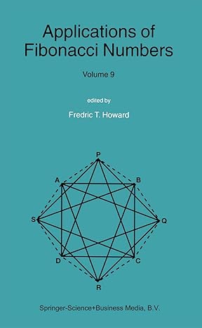 applications of fibonacci numbers volume 9 proceedings of the tenth international research conference on