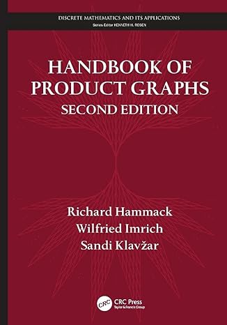 handbook of product graphs 2nd edition richard hammack ,wilfried imrich ,sandi klavzar 1138199087,