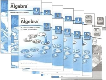 key to algebra books 1 10 plus answers and notes 1st edition unknown author b0017rhw8i