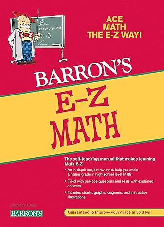 e z math 5th edition anthony prindle ,katie prindle 0764141325, 978-0764141324