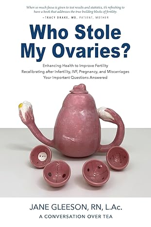 who stole my ovaries enhancing health to improve fertility recalibrating after infertility ivf pregnancy and