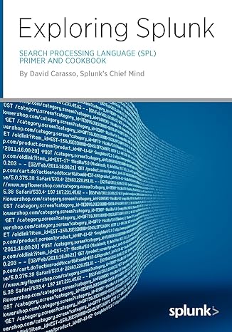 exploring splunk 1st edition david carasso 0982550677, 978-0982550670