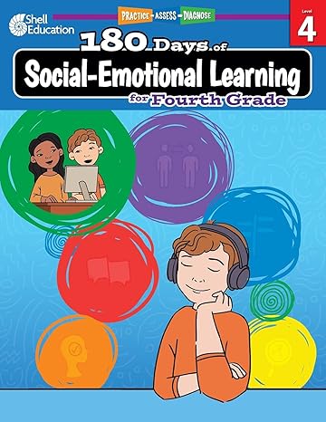 180 days of social emotional learning for  grade 1st edition kristin kemp 1087649730, 978-1087649733