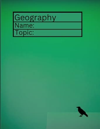 high school notepad class jotter and homework book for secondary school education in geography 1st edition