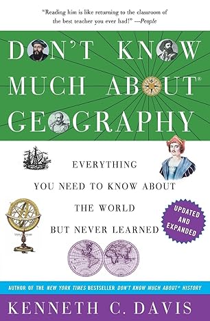 don t know much about geography revised and reissue,updated edition kenneth c davis 0062043560, 978-0062043566